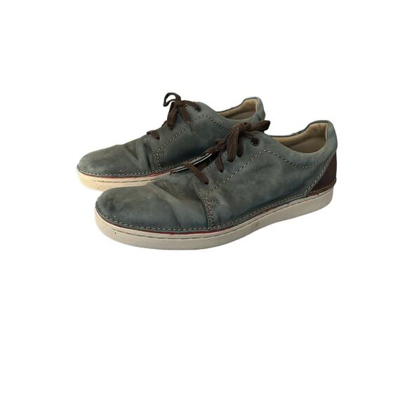 Clarks Collection Plain Toe Sneakers Lace Up Men's Size 11 1/2 M - Picture 2 of 7